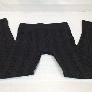 Large Fleece Leggings NWOT So Cozy Charcoal Gray